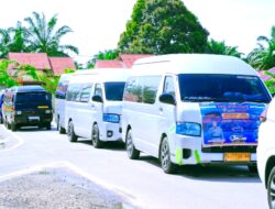 Polres Subussalam Berangkatkan 7 Bus Program Balik Mudik Gratis 2023