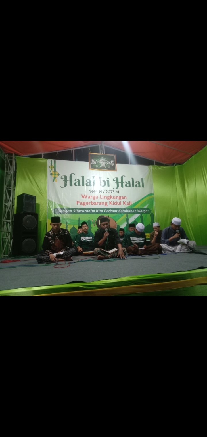 Majlis Ta’lim Miftahul Jannah Gelar Halal Bihalal 1444 H, Bersama Warga Lingkungan Desa Pagerbarang Kidul Kali