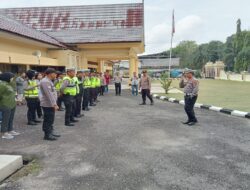 Berikan Rasa Aman,Polres Merangin lakukan PAM di lokasi Rawan Gangguan Kamtibmas.