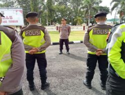 KRYD,Kabag Ops Arahkan Personil Agar Pengamanan ditingkatkan menjelang Idul Fitri 1444H.