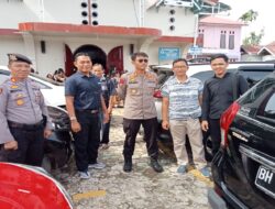 Kapolres Merangin Tinjau Keamanan pada Perayaan “Hari Perayaan kebaktian Jum’at Agung ” di Merangin.