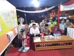 Kapolres Merangin Ikuti Zoom Pematauan Pos PAM Ops Ketupat I 2023 bersama Polda Jambi