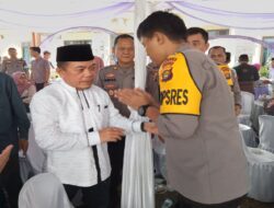 Kapolres Merangin beserta Pejabat Utama Silaturrohmi pada Gubernur Jambi