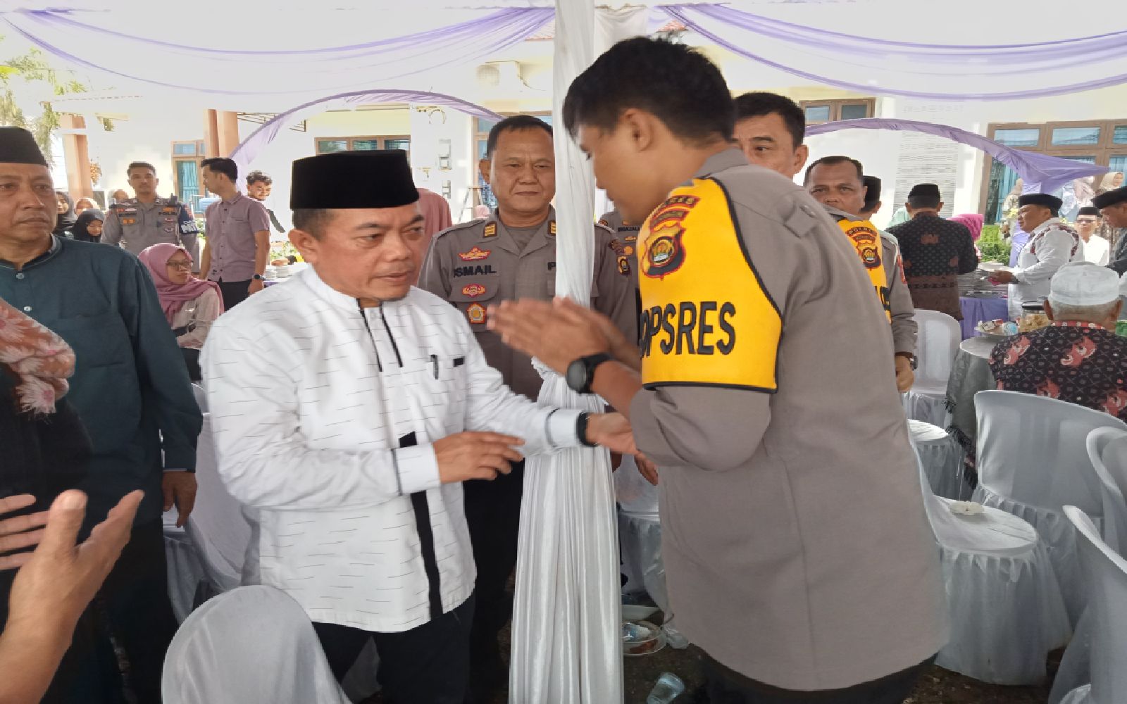 Kapolres Merangin beserta Pejabat Utama Silaturrohmi pada Gubernur Jambi