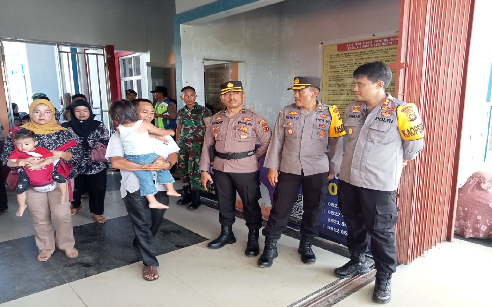 Kapolres Merangin,Konser Musik di Water Boom Jadikan Ajang Silaturohmi.