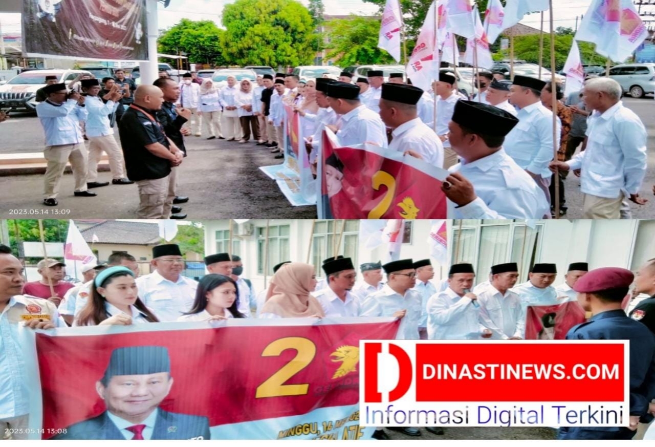 KPU OKI, Terima Secara Resmi 45 Berkas Bakal Caleg Gerindra