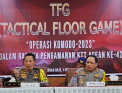 Gelar TFG,Kapolri Tekankan Personel Harus Pahami  Tugas Dan Cara Bertindak  Saat Aman kan KTT ASEAN