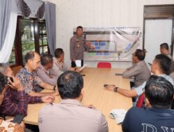 Polres Merangin Laksanakan TTG kesiapan Keamanan pada kegiatan Tabliq Akbar oleh UST. Prof. H.Abdul Somad LC. D.E.S.A pH.d d