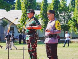 Apel Gelar Pasukan,Kapolri Dan panglima Tegaskan TNI-POLRI Bersinergi Dan Solit Amankan KTT ASEAN