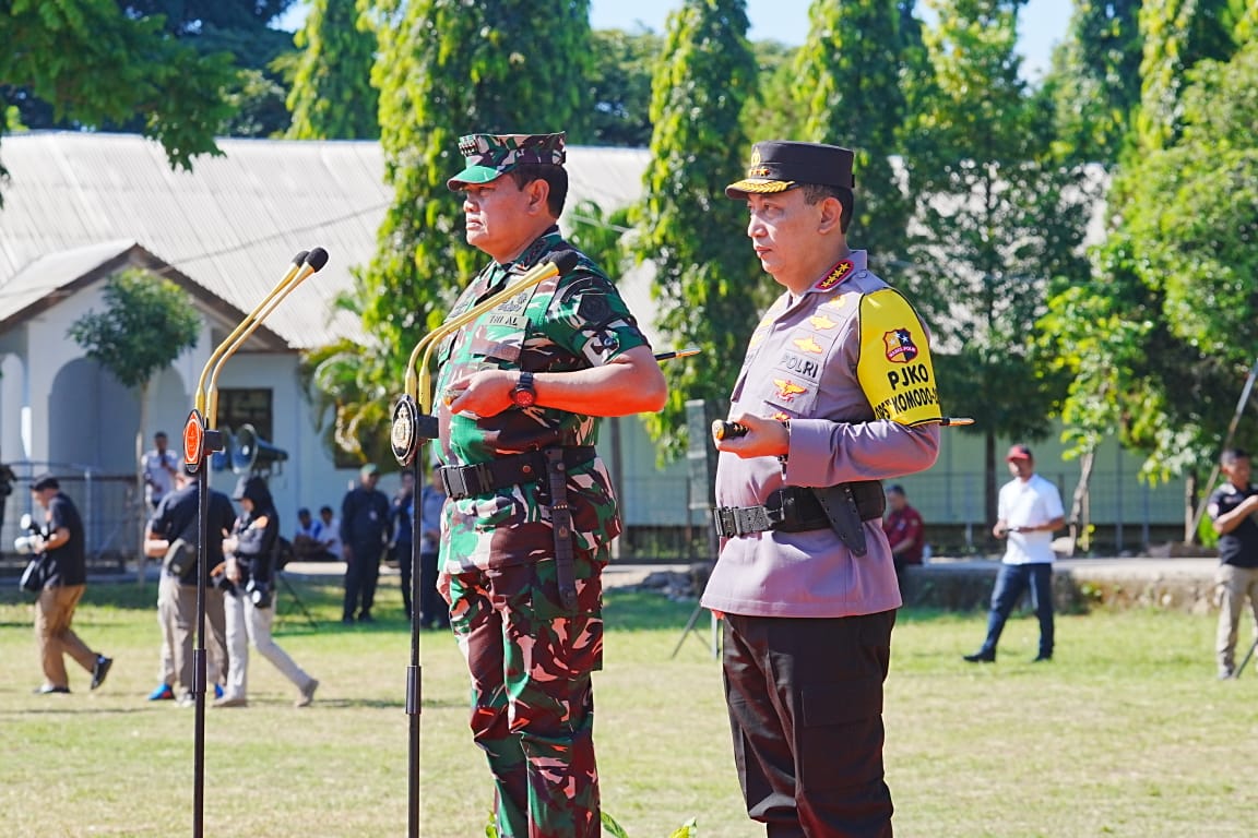 Apel Gelar Pasukan,Kapolri Dan panglima Tegaskan TNI-POLRI Bersinergi Dan Solit Amankan KTT ASEAN