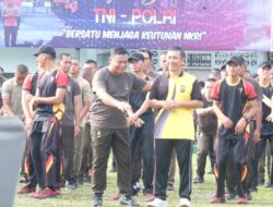 Pererat keakraban dan sebagai wujud sinergitas TNI Polri, Polda Jambi dan Korem 042/Garuda Putih