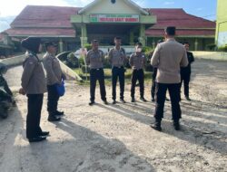 Satbinmas,Laksanakan Edukasi dan Pembinaan pada Satpam di Rumah Sakit Kolonel Abundjani Bangko.