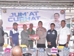 Polda Jambi Menggelar Program Jum,at Curhat  Membuka Ruang  untuk Masyarakat  Menyampaikan Aspirasi  Serta Kritik  Kepada Polri