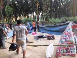 Kapolsek Bangko Ucapkan Terima Kasih,Warga Desa Simpang Limbur dan Desa Limbur Membuka Pemblokiran Jalan