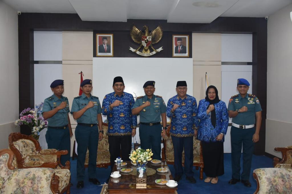 COURTESY CALL (CC) DANLANAL KE BUPATI BINTAN SEBAGAI AJANG SILAHTURAHMI