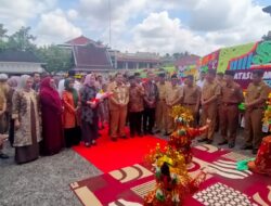 Akbp. Imam Rachman. S.IK. Kapolres Sarolangun AKBP Imam Rachman, S.IK Sambut Kedatangan Pejabat Bupati Sarolangun Dr. Ir. Bakrie, M.M.App. Sc