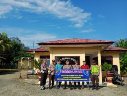 Kapolsek Sungai Manau,Saat Apel Pagi Sampaikan pada Personil Untuk tidak Hidup HEDON