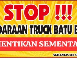 Sat Lantas Polres Sarolangun Lakukan Sosialisasi, Mulai 24 Mei Aktivitas Mobilisasi Batu Bara Dihentikan Sementara