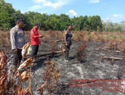 Cegah Kebakaran Hutan dan Lahan di Kabupaten Sarolangun, Personil Polri bersama TNI, Manggala Agni dan BPBD Gerak Cepat Telusuri Titik Api