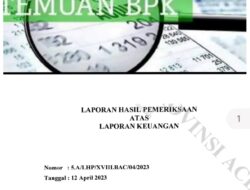 Kekurangan Volume Pekerjaan : Dinas Kesehatan Gayo Lues Berpotensi Pidana