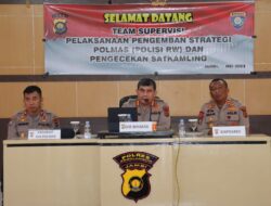 Implemetasikan Polisi RW, Dir Binmas Polda Jambi Kumpulkan Personil Polres Sarolangun