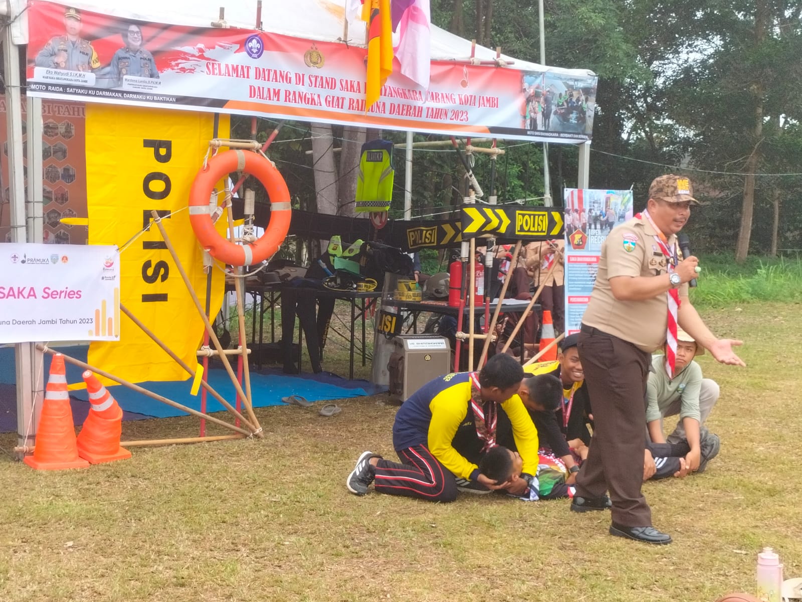 Kapolsek Tabir ” Dasa Dharma Pramuka ” Patut Di Implementasikan di tengah Masyarakat.