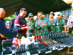 Peringati HUT Bhayangkara Ke 77 : Polres Subulussalam Gelar Olah Raga Menembak Bersama Sinergitas TNI – POLRI