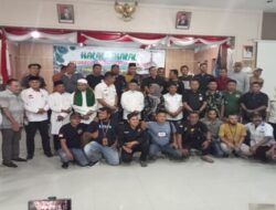Kapolres Merangin Hadiri Halal Bihalal Keluarga Besar Pers di Kabupaten Merangin