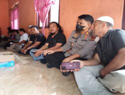 Kapolres Merangin Turut Bela Sungkawa Atas Berpulangnya pada Maha Kuasa Salah Seorang Aktivis Merangin.