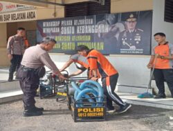 Samapta Polres Merangin Cek peralatan Antisipasi KARHUTLA