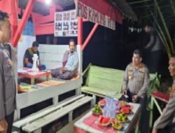 Akbp. Imam Rachman. S.IK.,.M.H Kapolres Sarolangun Dampingi Dir Binmas Polda Jambi Cek dan Nilai Poskamling