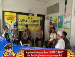 Gelar “Jumat Curhat” Kapolsek Kedawung Polres Ciko Berdialog tampung saran dan aspirasi warga