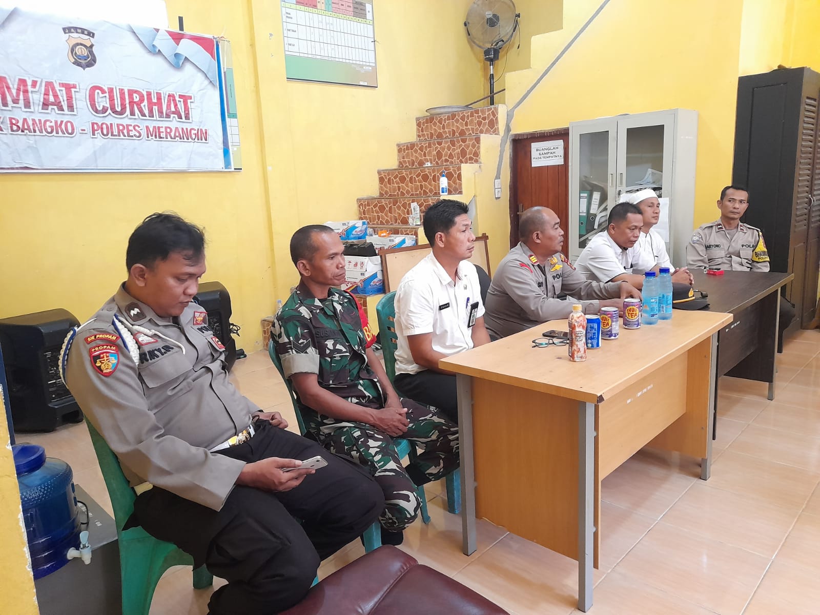 Sinergitas Polri dan Masyarakat Terjalin dengan baik dalam rangka mewujudkan masyarakat Aman dan Konduksif