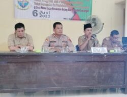 Kapolsek Batang Asai, Sampaikan Implementasi Norma dan Sanksi UU. 18 tahun 2013 tentang pencegahan dan pembatasan Kerusakan Kawasan Hutan