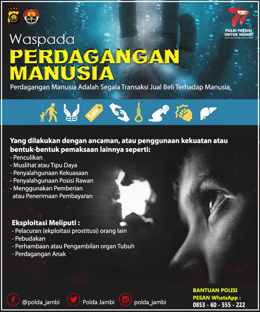 Waspada Perdagangan Manusia