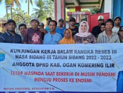 Beragam Aspirasi Warga Tanjung Sari I Warnai Reses Anggota DPRD OKI Reka Oktarina