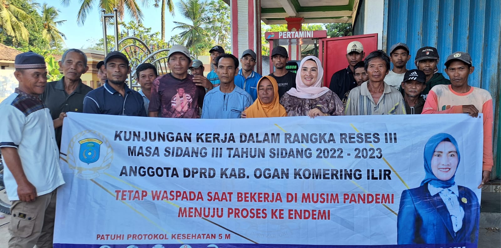 Beragam Aspirasi Warga Tanjung Sari I Warnai Reses Anggota DPRD OKI Reka Oktarina