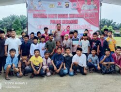 Kegiatan Bhakti Sosial dalam Rangka Hut Bhayangkara ke 77 di Kec. Tabir Selatan.