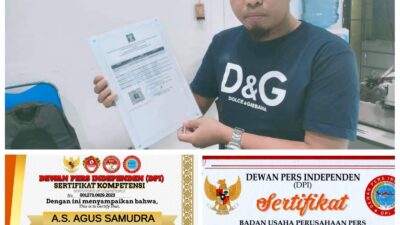 Kasihhati:”PT.MNS Grub Pers Resmi Sebagai Konstituen Dewan Pers Independen (DPI)