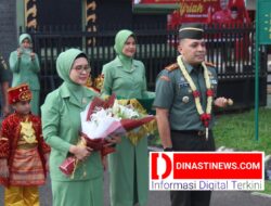 Acara Tradisi Penyambutan Dandim 0402/OKI berjalan dengan Hikmat