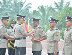 Polda jambi  Melaksanakan Pelantikan 142 Bintara polri Gelombang 1  T. A 2023