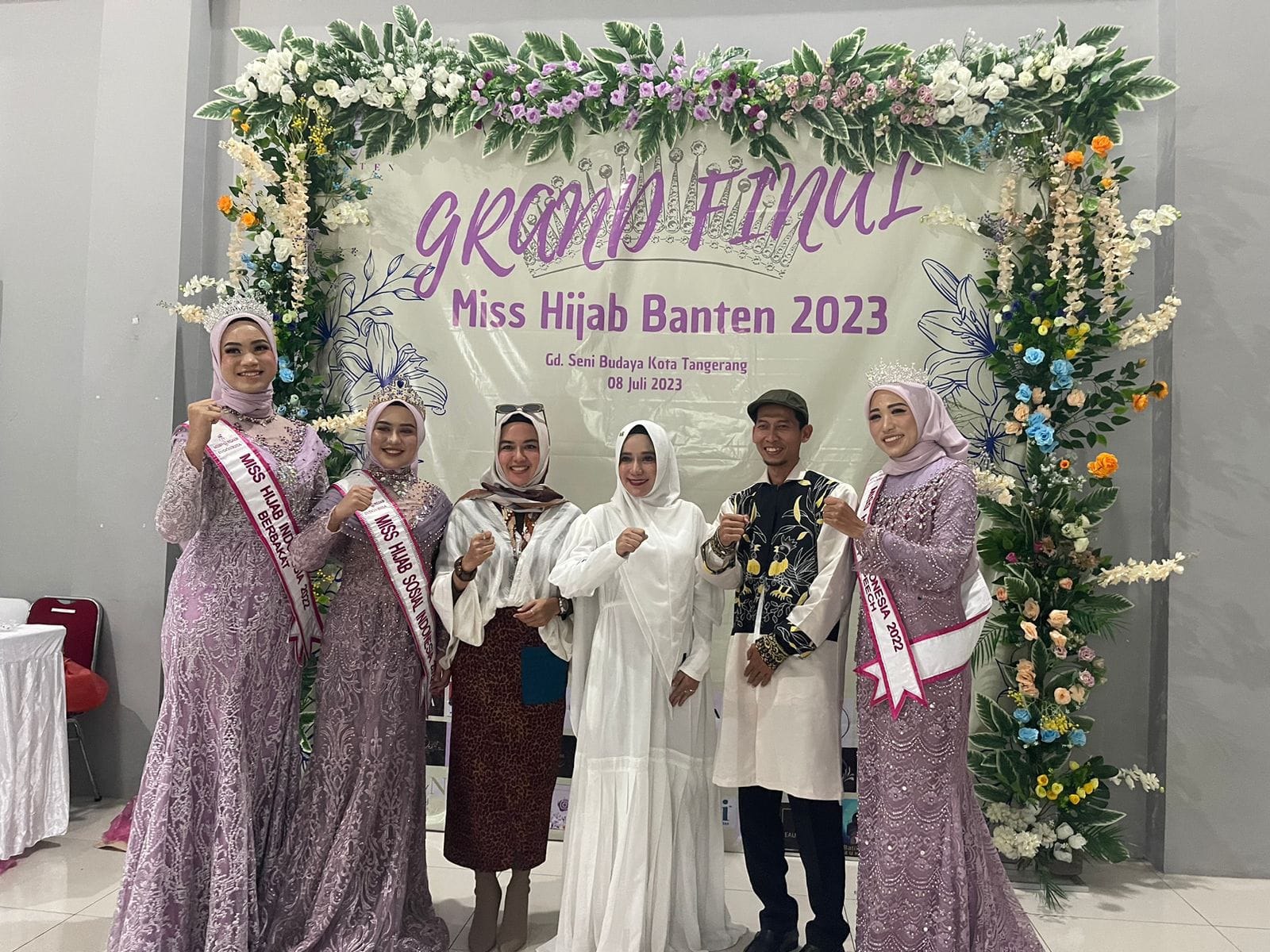 Grand Final Miss Hijab Banten 2023, Dihadiri Hj.Ratu Ageng Rekawati Kusuma Dewi.