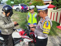 Operasi Patuh Kendaraan Personel Polres Sarolangun Juga Ikut di Razia