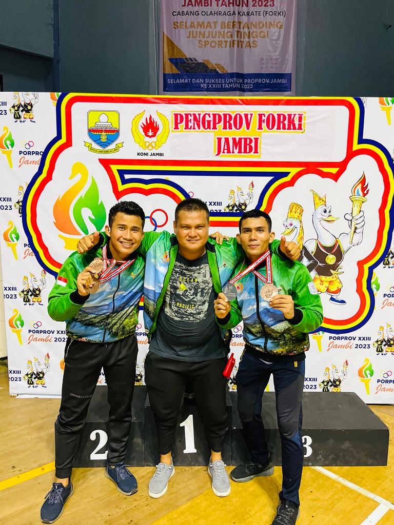 Selaku Coach,Bripka. Herman Martua. SE. Harumkan Polres Merangin dalam Ajang Porprov ke XXIII tahun 2023 di Jambi