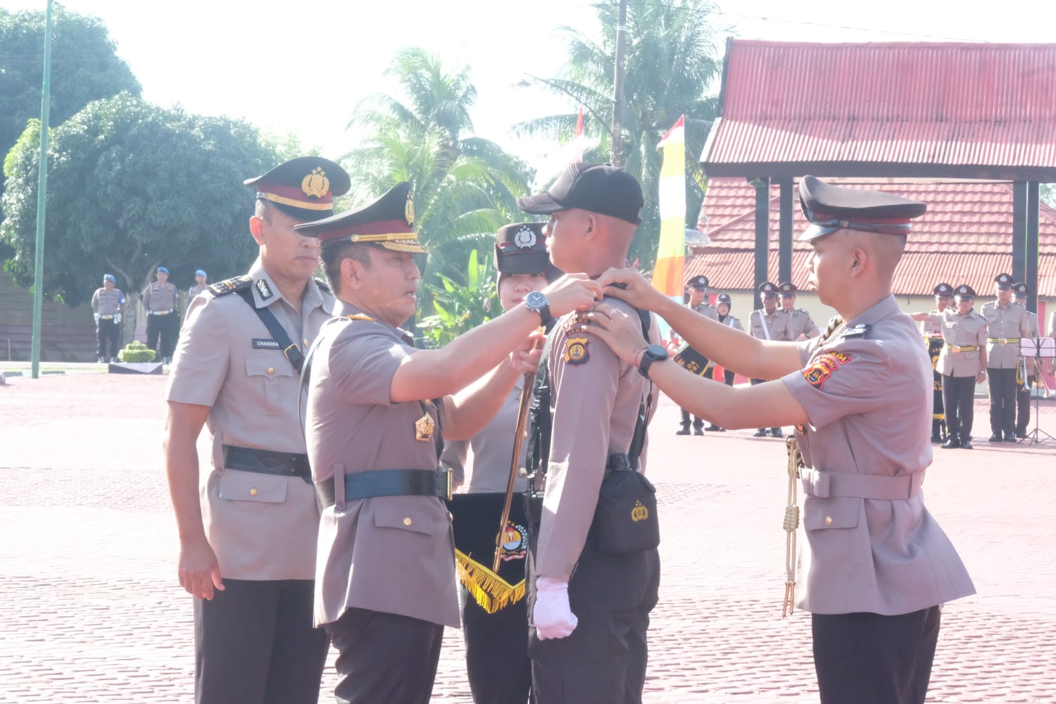 Kapolda Jambi Irjen Pol Rusdi Hartono Pimpin Upacara Pembukaan Pendidikan Dan Pembentukan Bintara Polri Gel ll  TA 2023