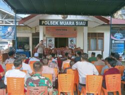 AKBP Ruri Roberto, S.H, S.I.K, M.M, M.Tr.SOU, Kunjungi Mapolsek Muara Siau dan Laksanakan Dialog Publik Bersama Perwakilan Masyarakat