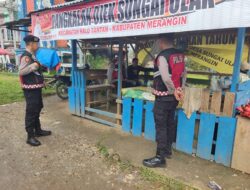 Akp. Irgazali. SE. Kasat Samapta,polisi dan masyarakat adalah sinergitas guna Ujudkan Kamtibmas yang maju dan modern.