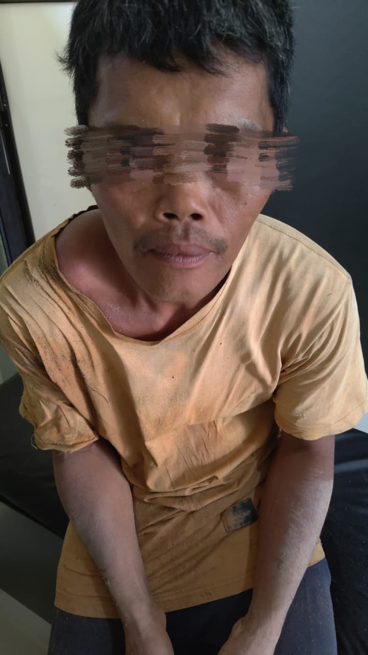 Satreskrim Tangkap Pelaku PETI di Desa Tambang Baru