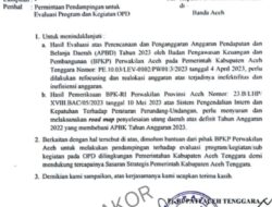 KETUA LIRA ACEH DUKUNG – PJ. BUPATI SURATI BPKP : UNTUK AUDIT DEFISIT 106 MILYAR DIPEMDA ACEH TENGGARA