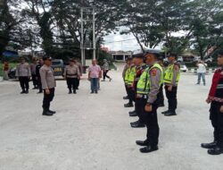 Polres Merangin Laksanakan Pengamanan UNRAS bersama Polsek Bangko